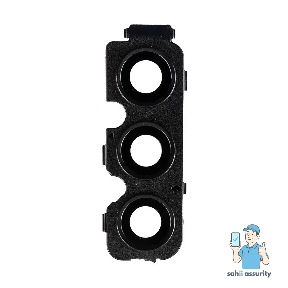 Camera Lens Glass with Frame for Samsung Galaxy A13 Black thumbnail